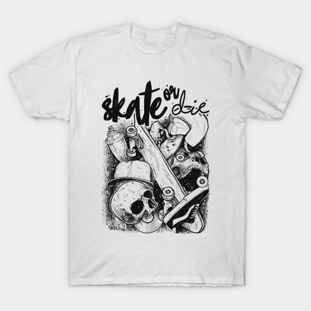 Skate or die T-Shirt by Tomib
